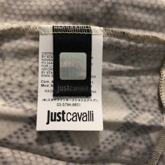 Just Cavalli Snakeskin Print Wrap Dress - Picture 8 of 13